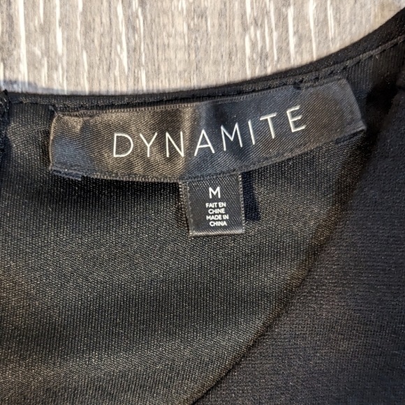 Dynamite Ruched Fitted Dress - Picture 3 of 3